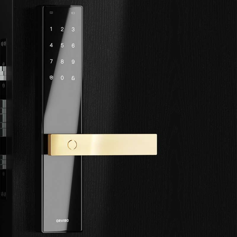 ORVIBO 2018 newest smart home door lock T1 ZigBee finger scanner door