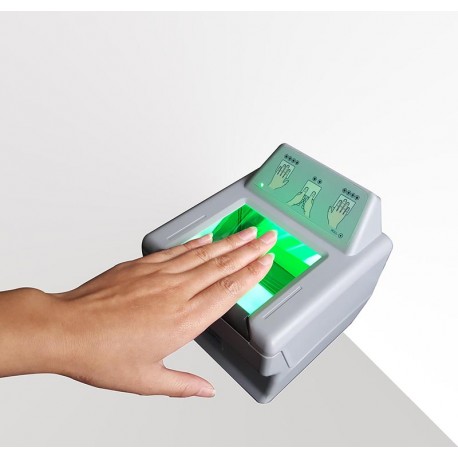 WAYPOTAT Latest FBI certified ten-prints 4-4-2 portable biometric fingerprint scanner USB 2.0 DACTYSCAN84c