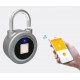 Keyless Bluetooth Fingerprint Padlock with smartphone app