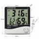 HTC-2 Professional Indoor Industrial Hygrometer Digital Room Thermometer clock alarm