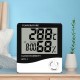 HTC-1 Temperature Humidity Clock Digital Meter Clock Temperature Thermometer Hygrometer Indoor Outdoor